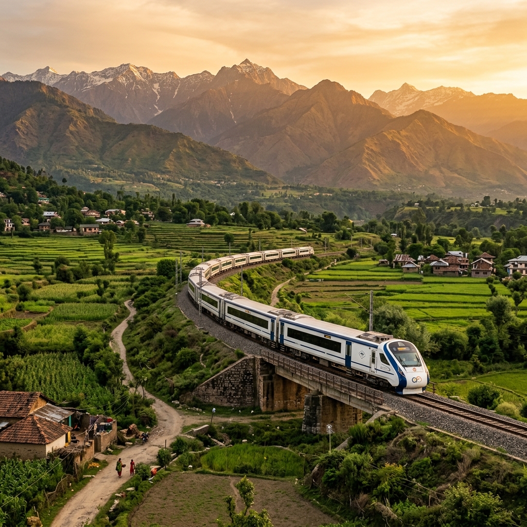 Indian Premium Train Journey